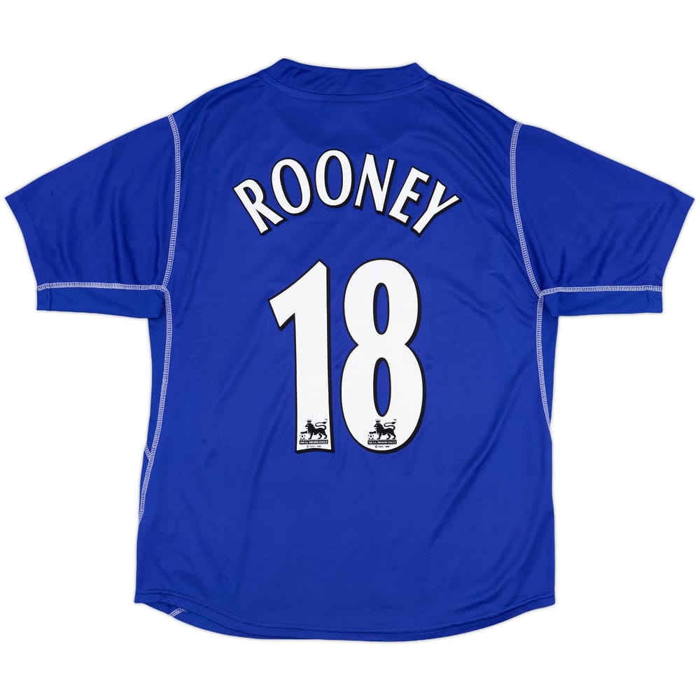 2002-03 Everton Home Shirt Rooney #18 - 6/10 - (XL)