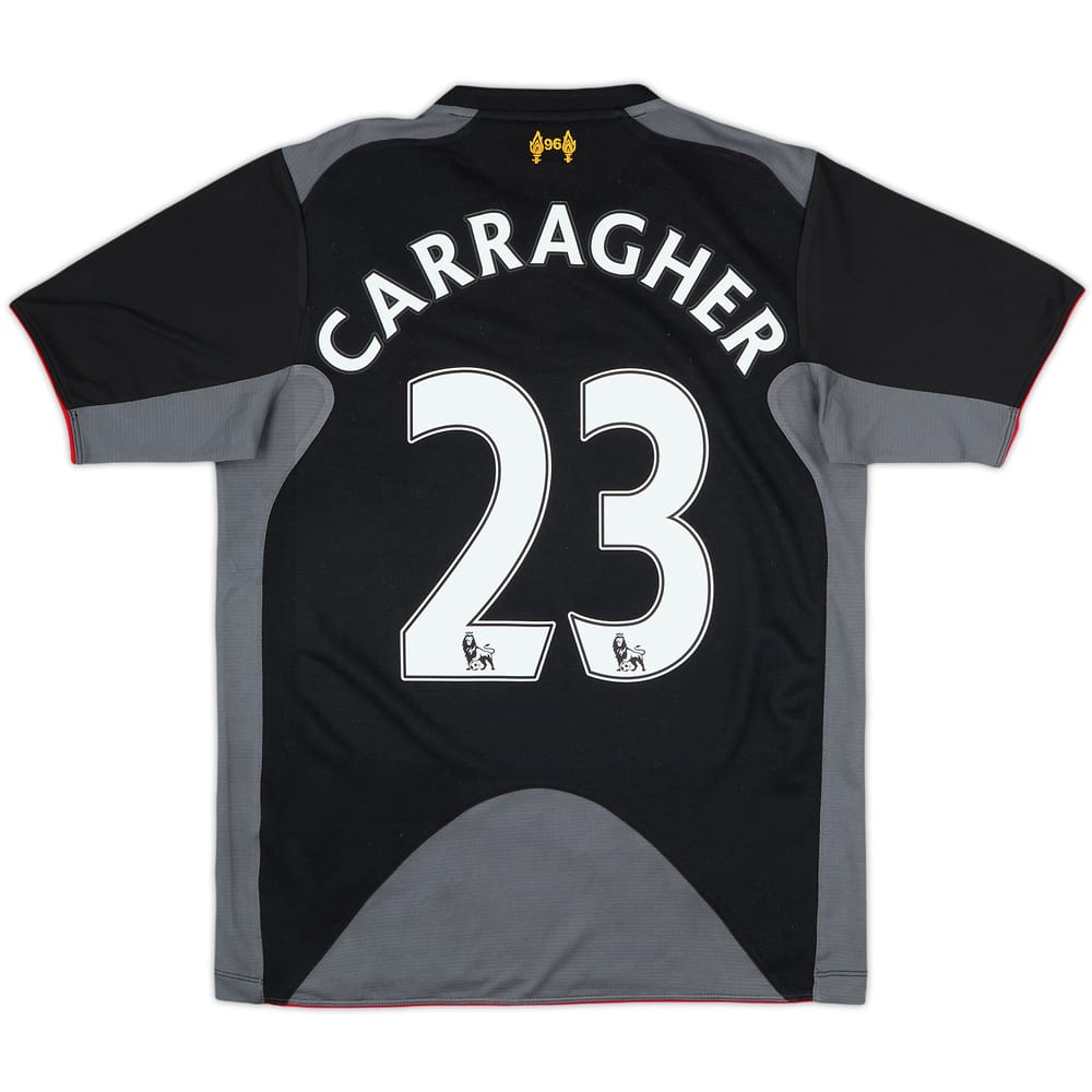 2012-13 Liverpool Away Shirt Carragher #23 - 9/10 - (XL.Boys)