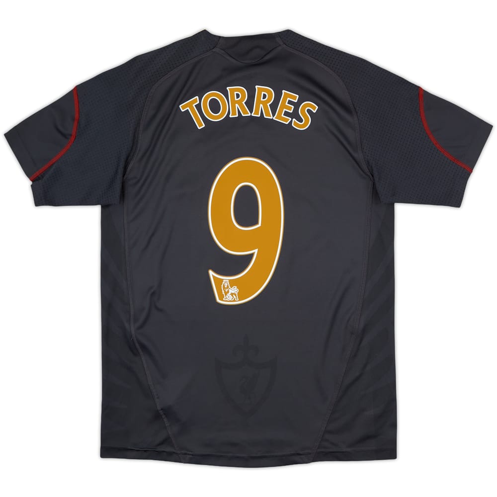 2009-10 Liverpool Away Shirt Torres #9 - 7/10 - (L.Boys)