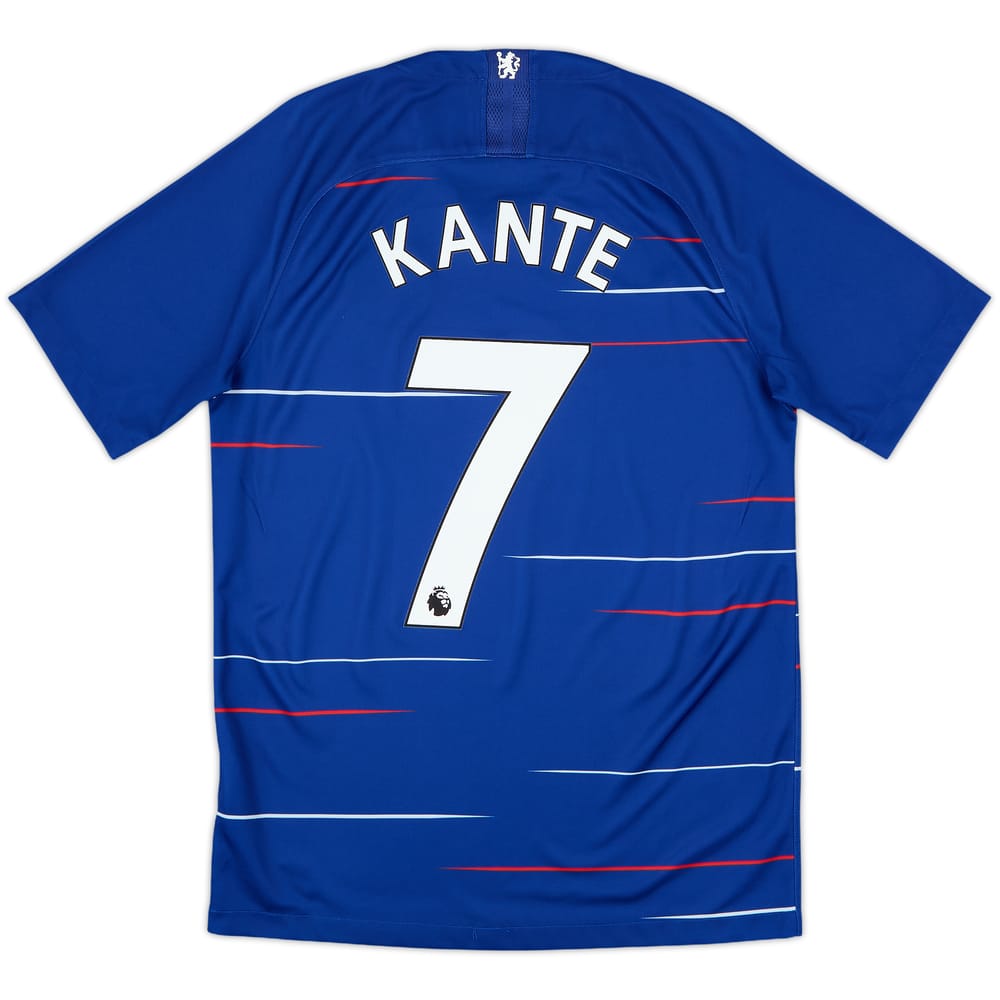 2018-19 Chelsea Home Shirt Kante #7 - 10/10 - (S)