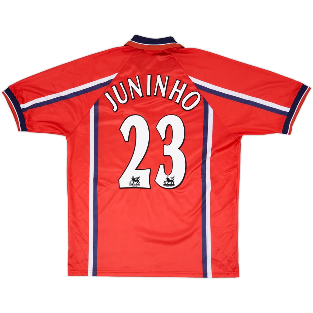 1999-00 Middlesbrough Home Shirt Juninho #23 - 7/10 - (XL)