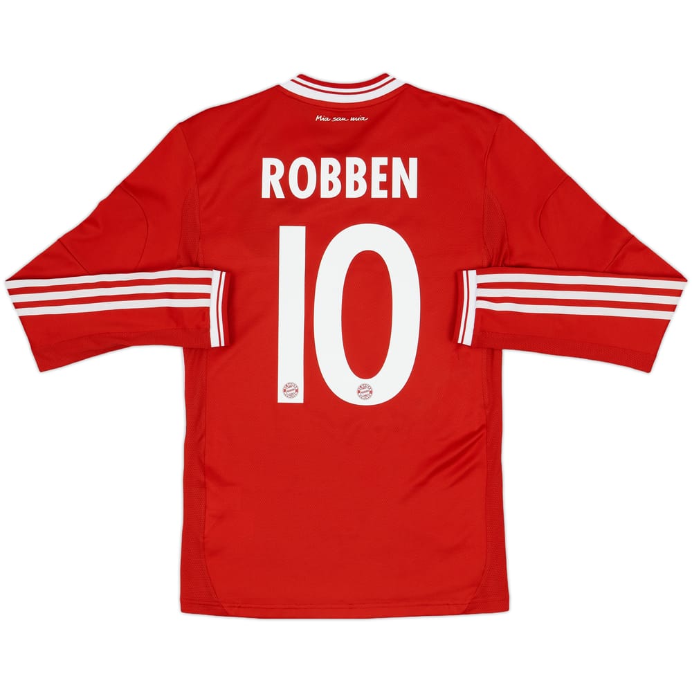 2013-14 Bayern Munich Player Issue L/S Shirt Robben #10 - 7/10 - (S)