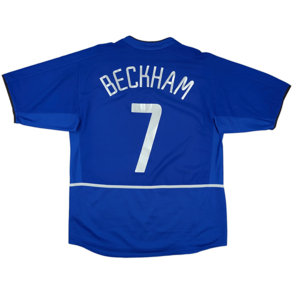 2002-03 Manchester United Third Shirt Beckham #7 - 5/10 - (L)