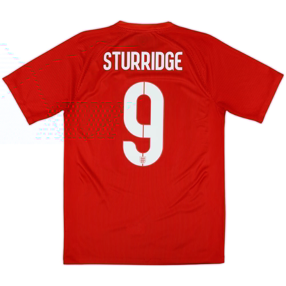 2014-15 England Away Shirt Sturridge #9 - 8/10 - (M)