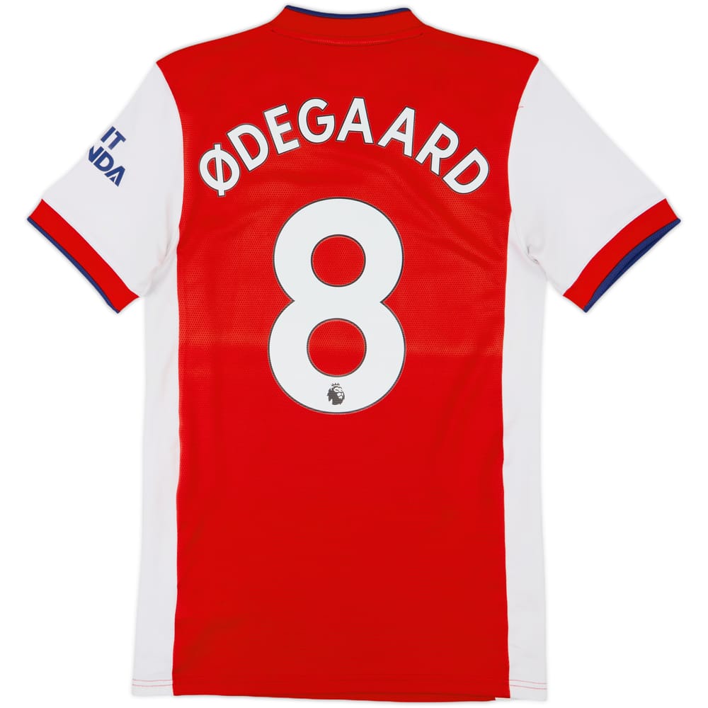 2021-22 Arsenal Home Shirt Odegaard #8 - 7/10 - (XS)