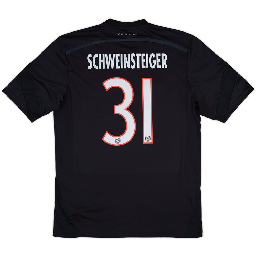 2014-15 Bayern Munich Third Shirt Schweinsteiger #31 - 8/10 - (M)