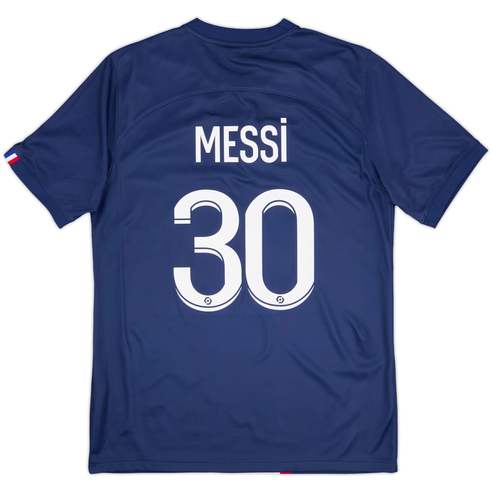 2022-23 Paris Saint-Germain Home Shirt Messi #30 - 10/10 - (M)