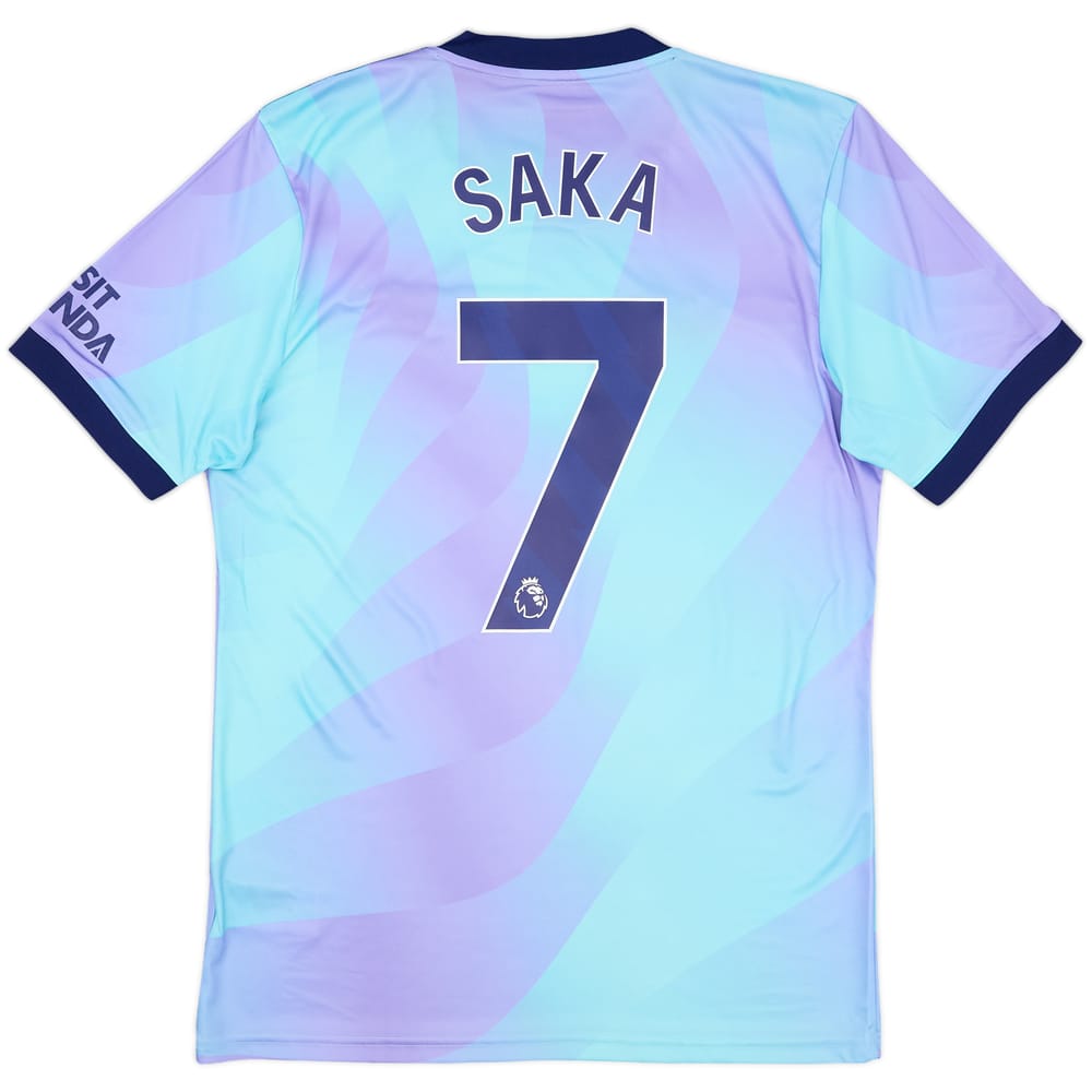 2024-25 Arsenal Third Shirt Saka #7 - 8/10 - (M)