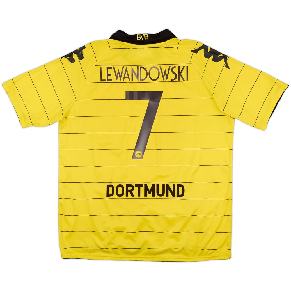 2010-11 Borussia Dortmund Home Shirt Lewandowski #7 - 5/10 - (XXL)