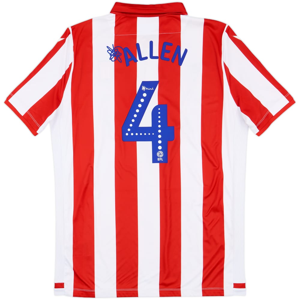 2019-20 Stoke City Home Shirt Allen #4 - 8/10 - (XXL)