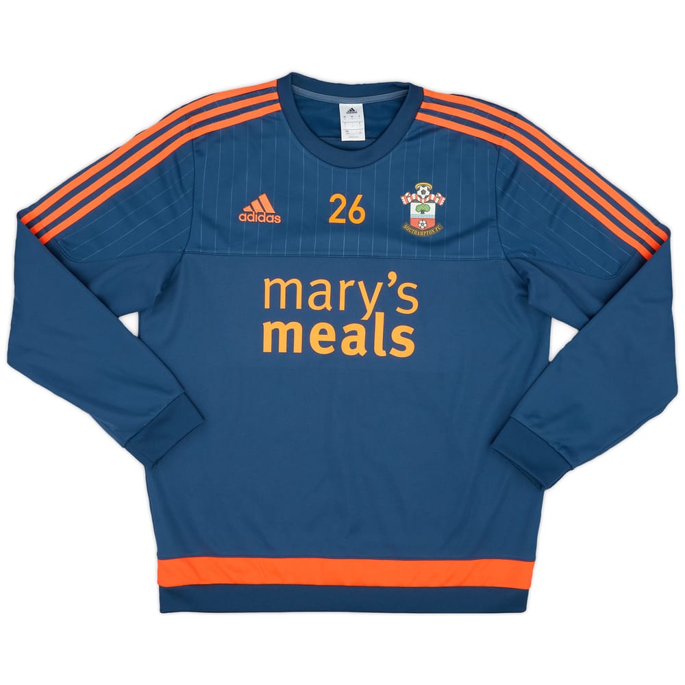 2015-16 Southampton Player Issue Sweat Top #26 - 9/10 - (L)