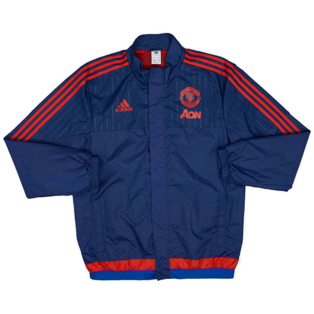 2015-16 Manchester United adidas Track Jacket - 10/10 - (L)