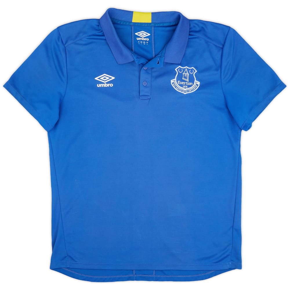 2016-17 Everton Umbro Polo Shirt - 8/10 - (L)