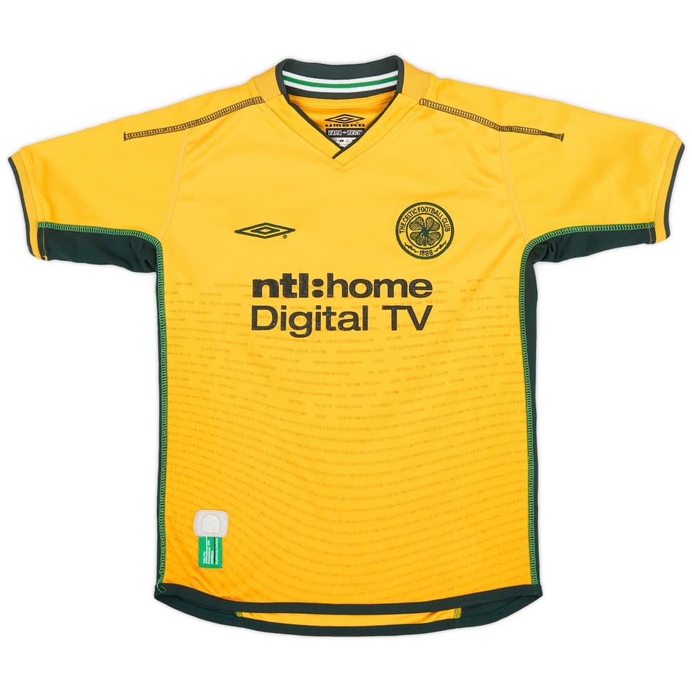2002-03 Celtic Away Shirt - 7/10 - (XS.Boys)