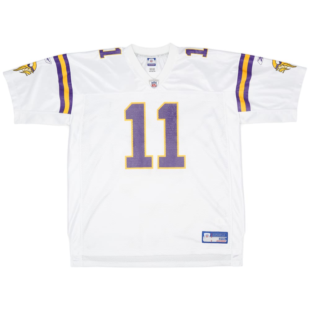 2002-04 Minnesota Vikings Culpepper #11 Reebok On Field Away Jersey (Very Good) XXL
