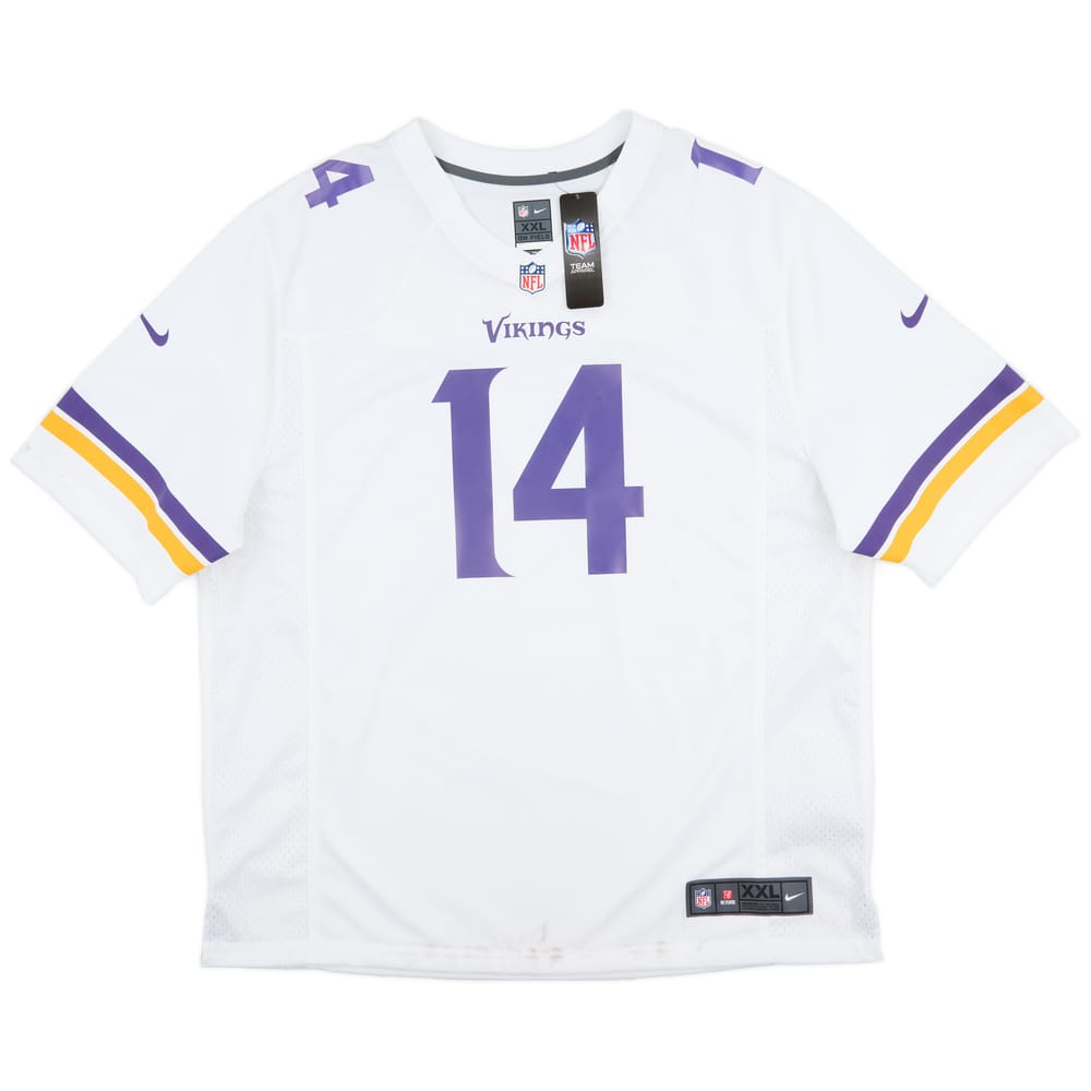 2015-19 Minnesota Vikings Diggs #19 Nike Game Away Jersey (XXL)