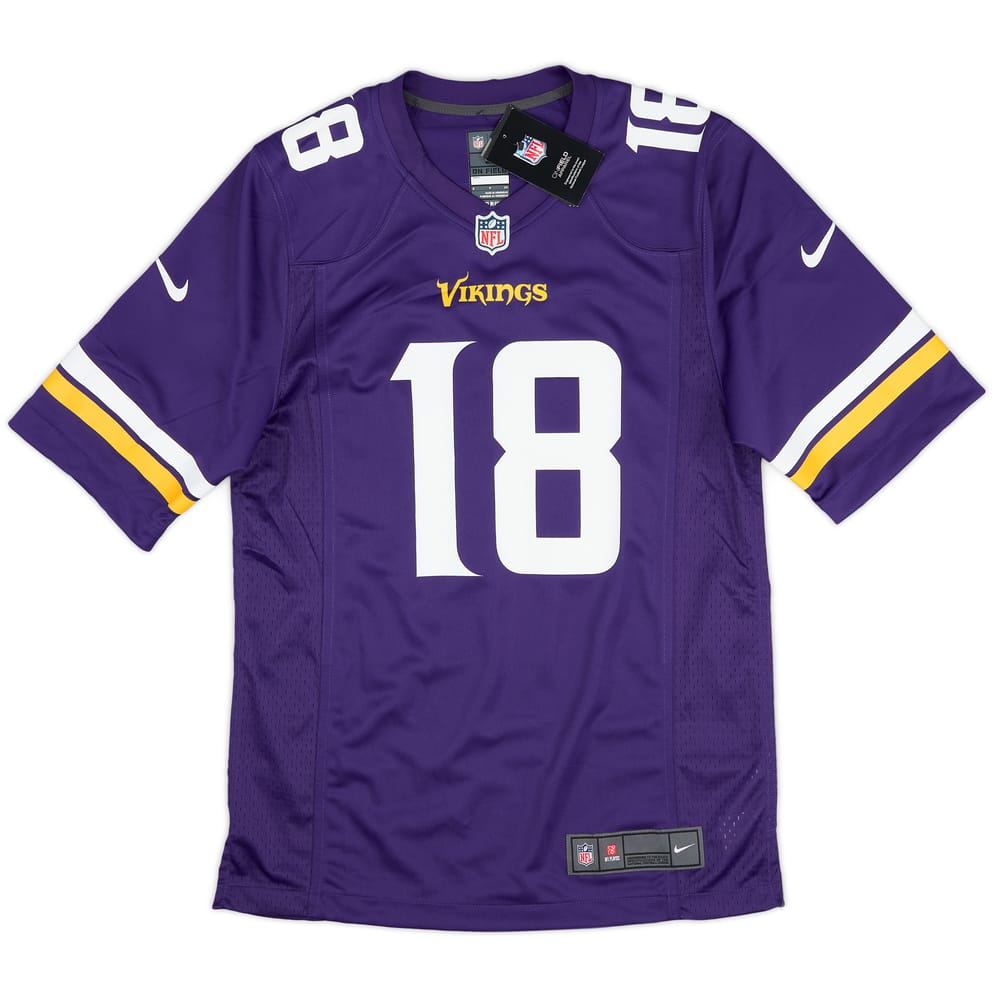 2020-23 Minnesota Vikings Jefferson #18 Nike Game Home Jersey (XXL)