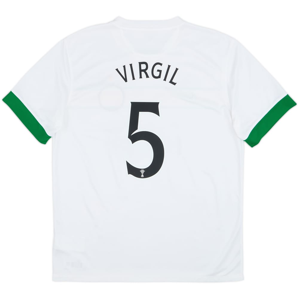 2014-15 Celtic European Third Shirt Virgil #5 - 6/10 - (L)