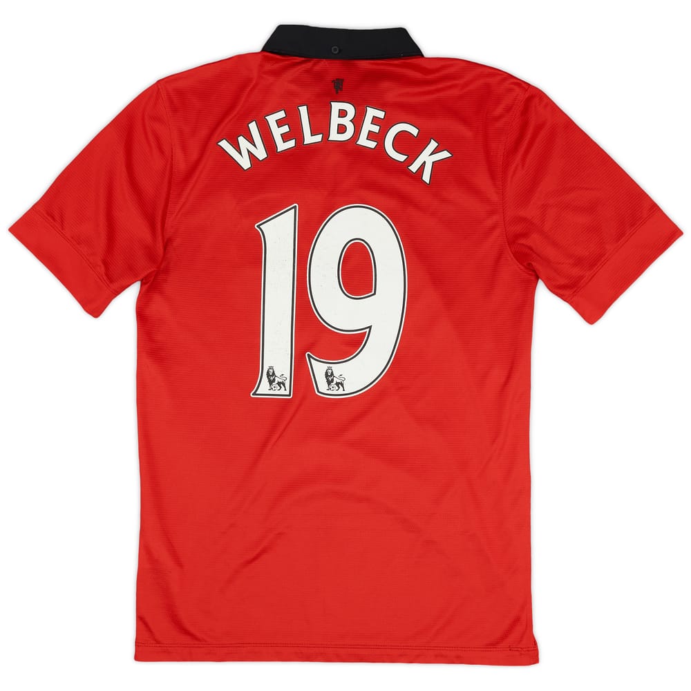 2013-14 Manchester United Home Shirt Welbeck #19 - 6/10 - (S)
