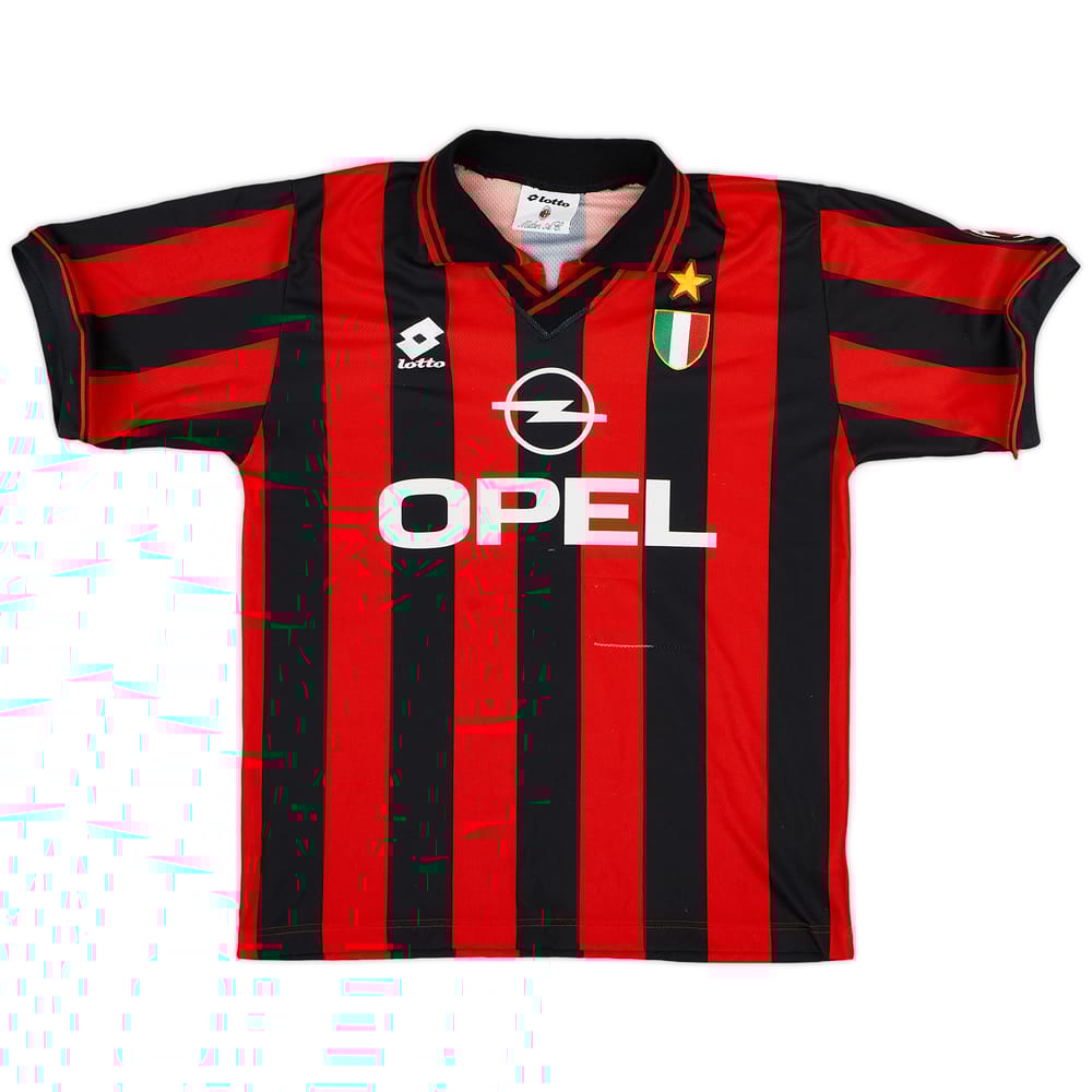 1996-97 AC Milan Home Shirt - 8/10 - (L)