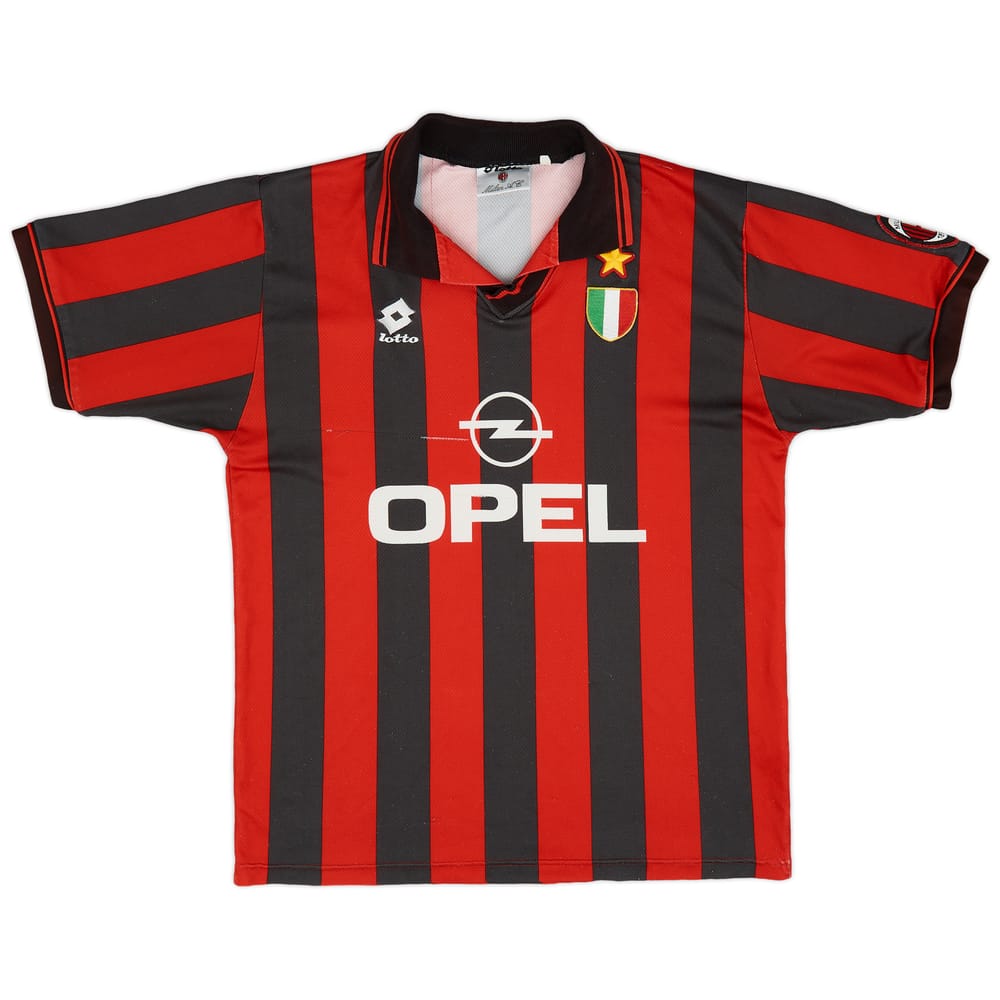 1996-97 AC Milan Home Shirt - 6/10 - (L)