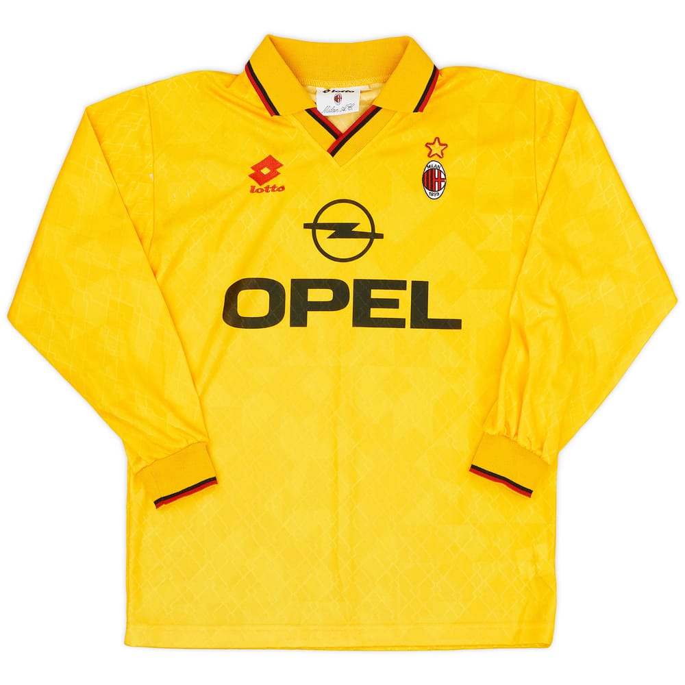 1994-96 AC Milan Third L/S Shirt - 8/10 - (S)