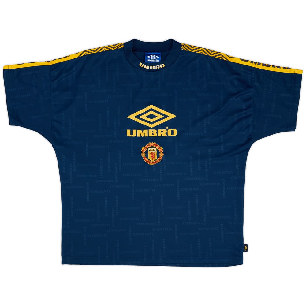 1996-97 Manchester United Umbro Training Shirt - 7/10 - (XL)