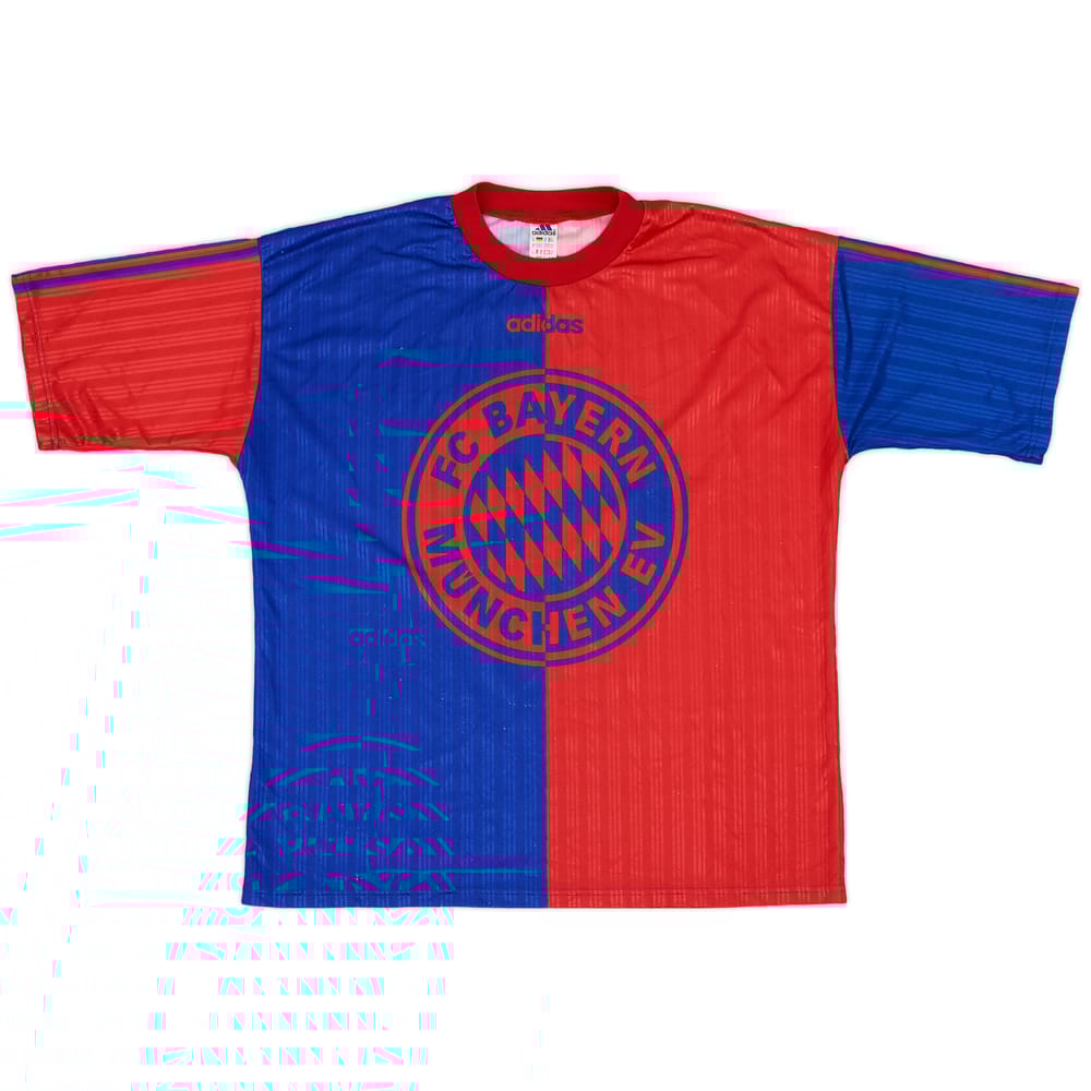 1995-96 Bayern Munich adidas Training Shirt - 8/10 - (XL)