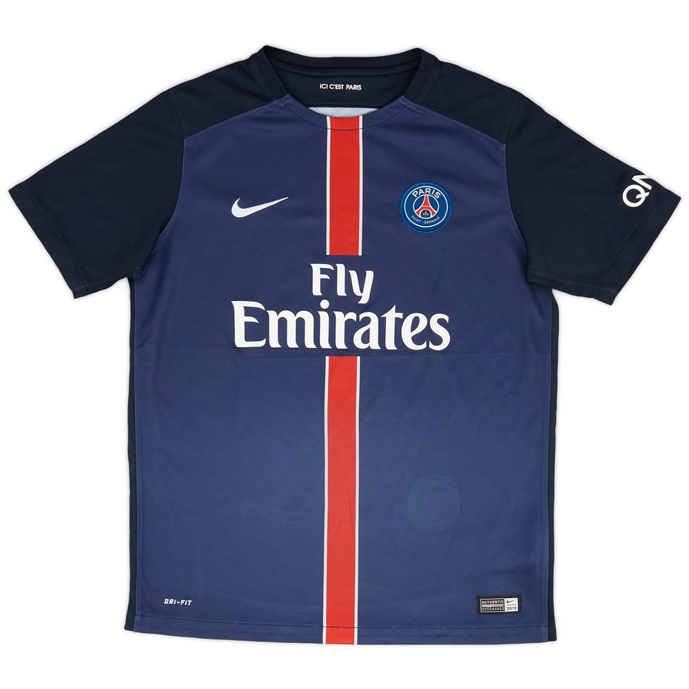 2015-16 Paris Saint-Germain Home Shirt - 8/10 - (XL.Boys)