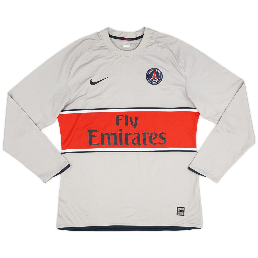 2008-09 Paris Saint-Germain Player Issue Away L/S Shirt - 8/10 - (XL)