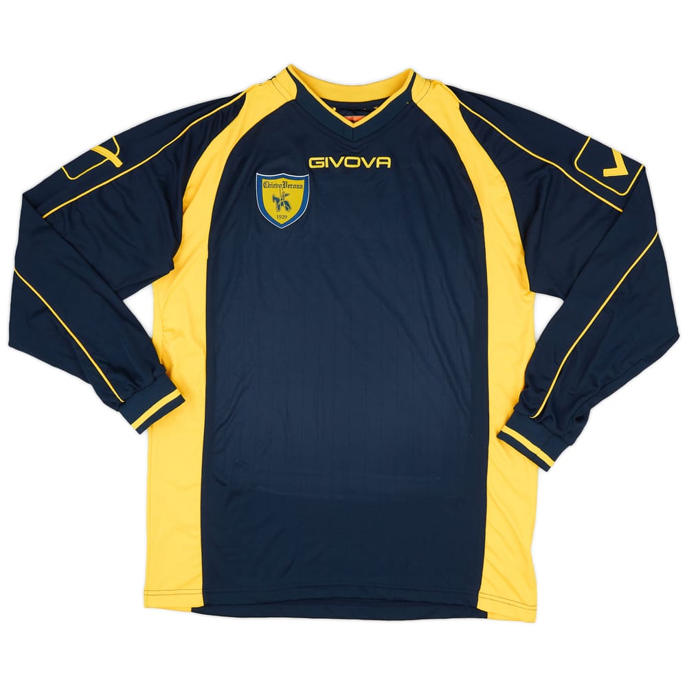2012-14 Chievo Verona Givova Training L/S Shirt - 8/10 - (XL)