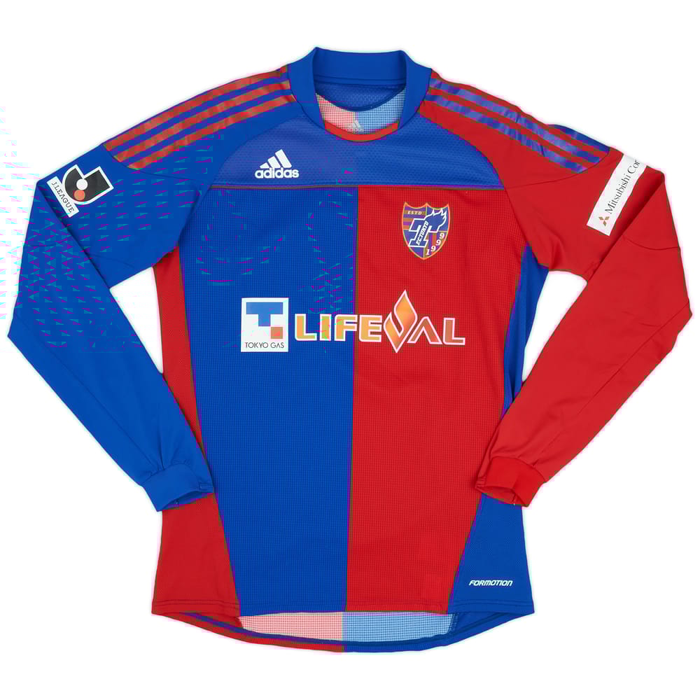 2010 FC Tokyo Player Issue Home L/S Shirt - 8/10 - (M)