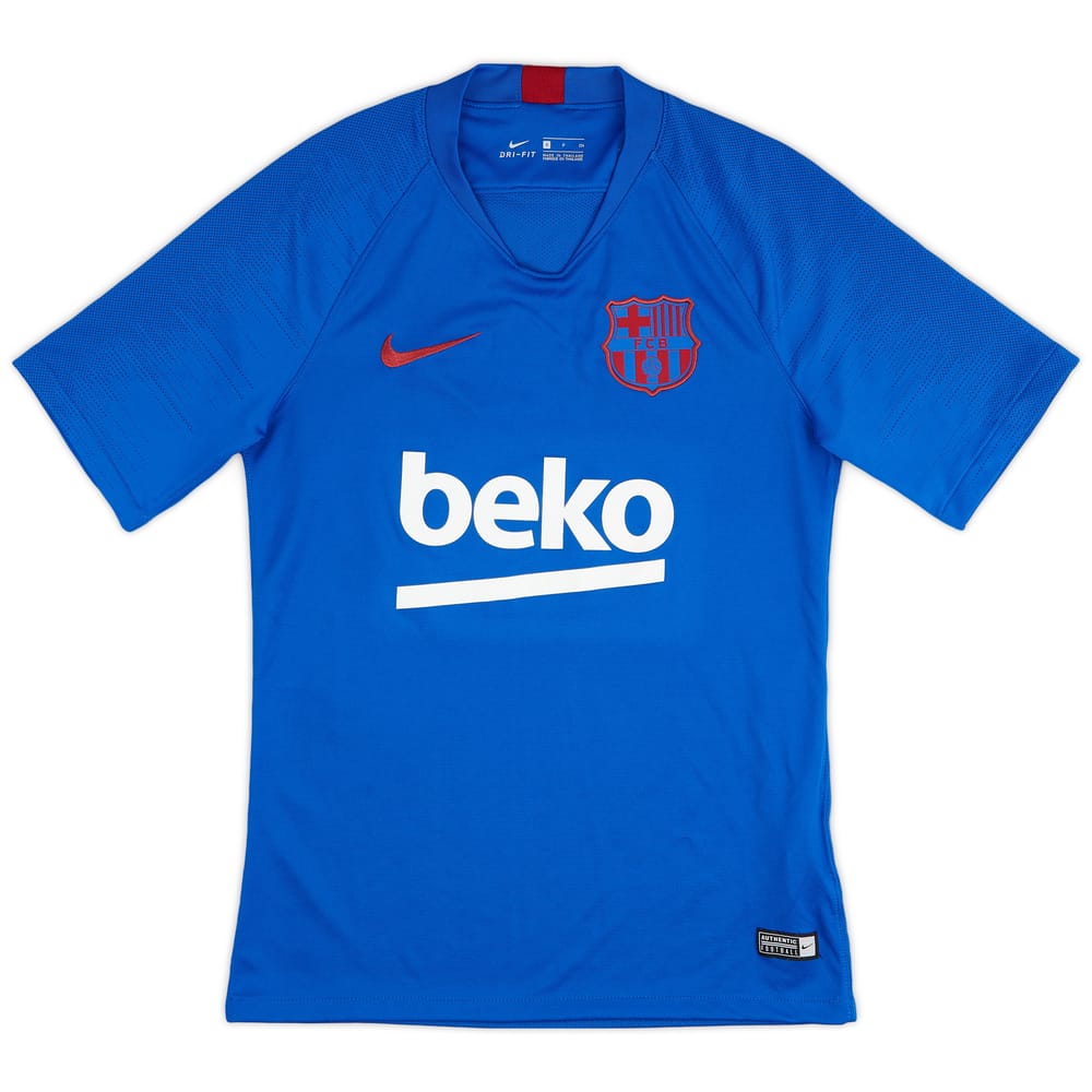 2019-20 Barcelona Nike Training Shirt - 9/10 - (S)