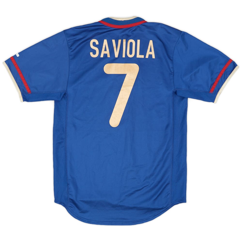 2001-02 Barcelona Third Shirt Saviola #7 - 5/10 - (S)