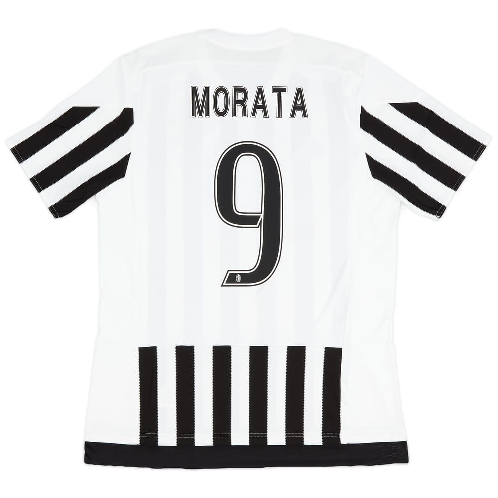 2015-16 Juventus Home Shirt Morata #9 (L)