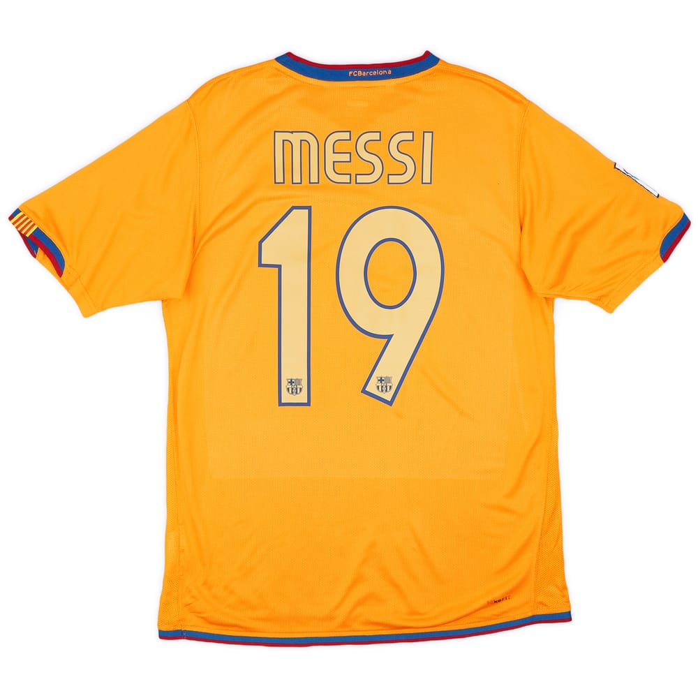 2006-08 Barcelona Away Shirt Messi #19 - 8/10 - (M)