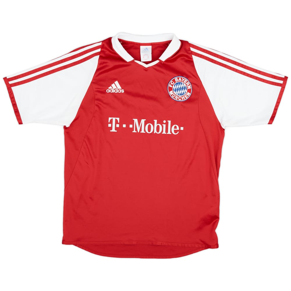 2003-04 Bayern Munich Home Shirt - 8/10 - (XL.Boys)