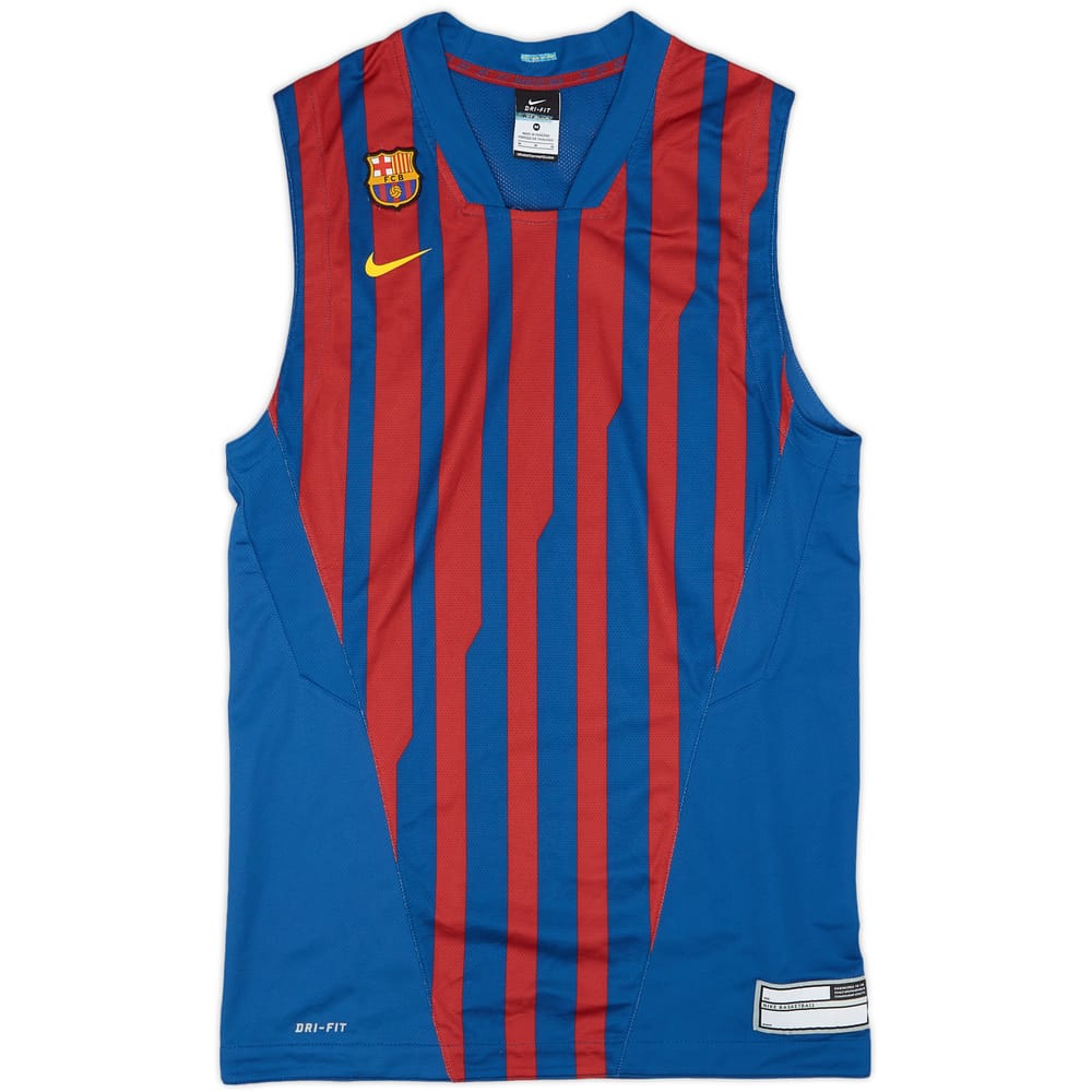 2011-12 Barcelona Nike Basketball Jersey - 8/10 - (M)