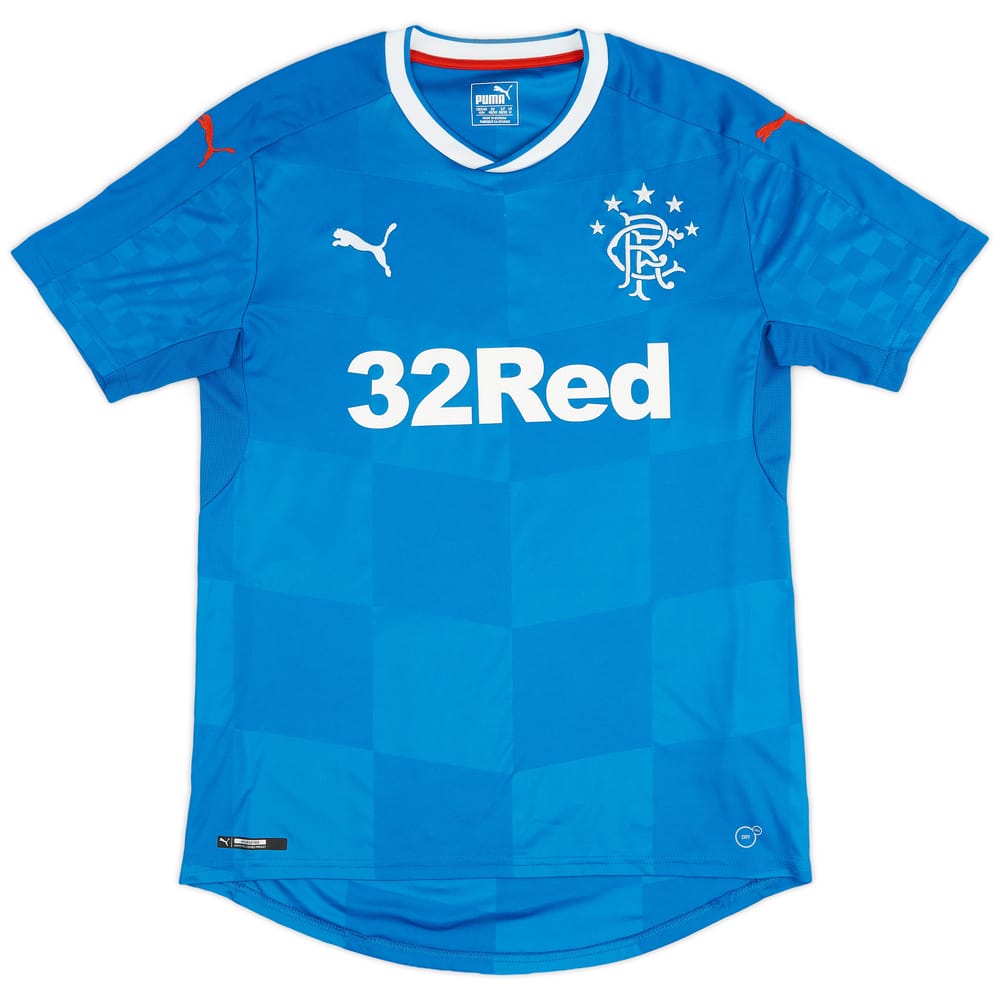 2016-18 Rangers Home Shirt - 7/10 - (M)