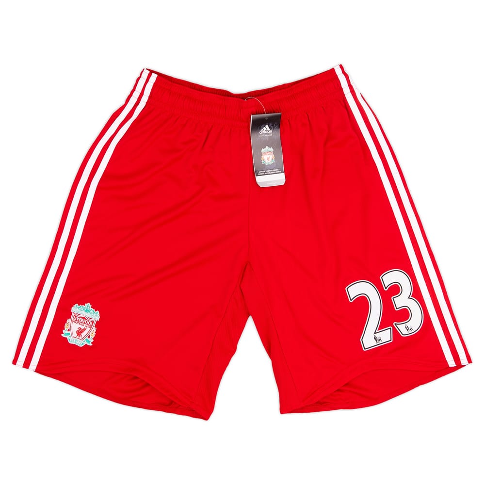 2010-12 Liverpool Home Shorts # - NEW - (L)