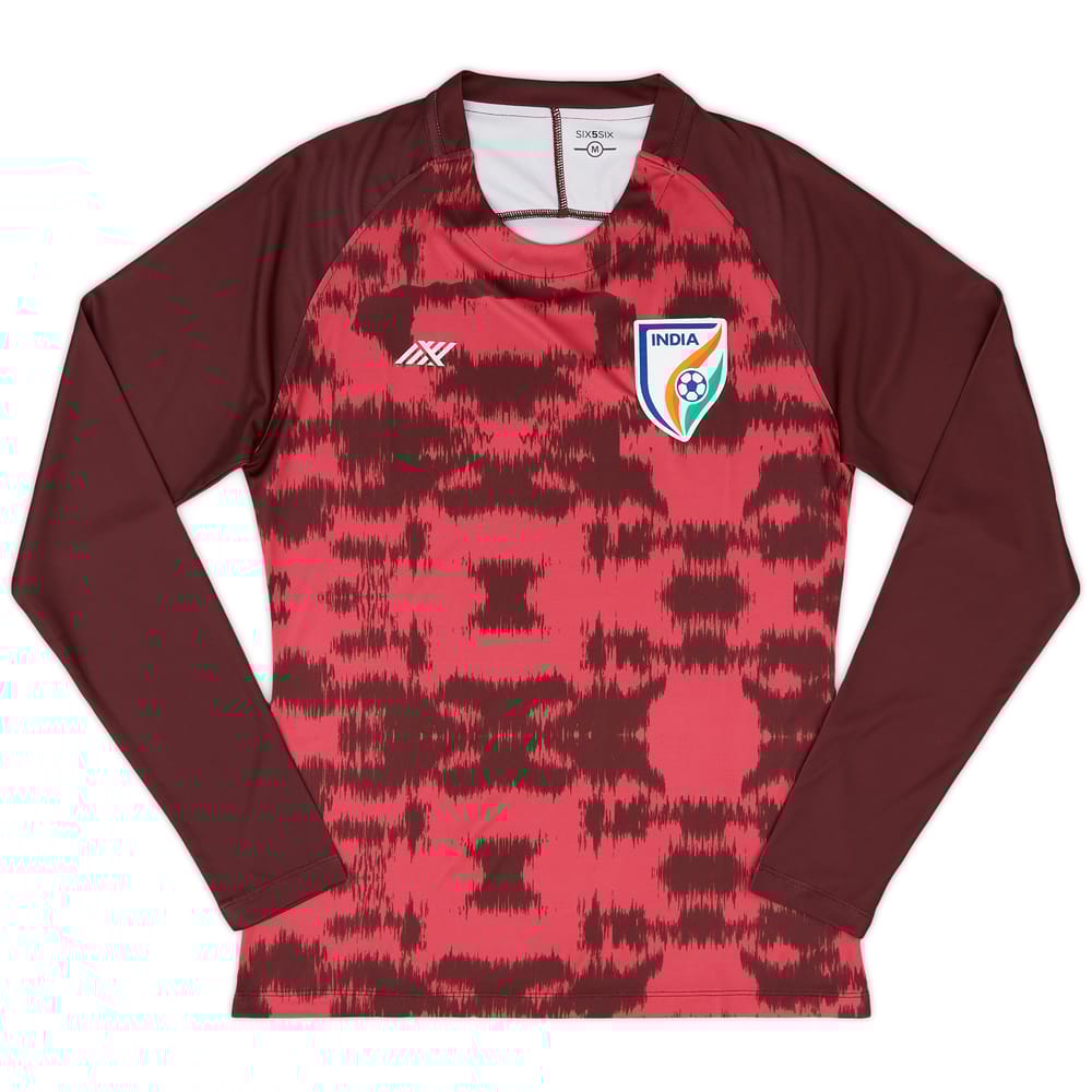 2021-22 India Six5six Training L/S Shirt
