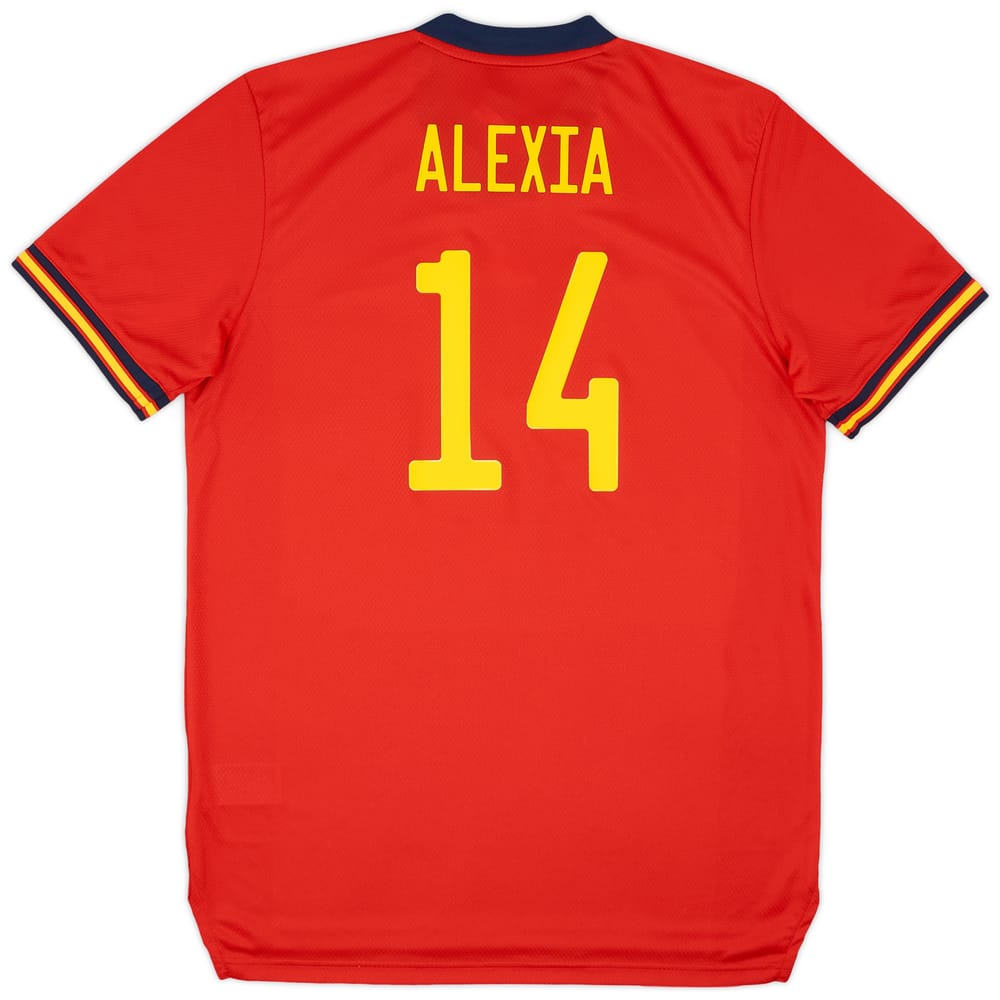 2022 Spain Women's Home Shirt Alexia #14 (Unisex)