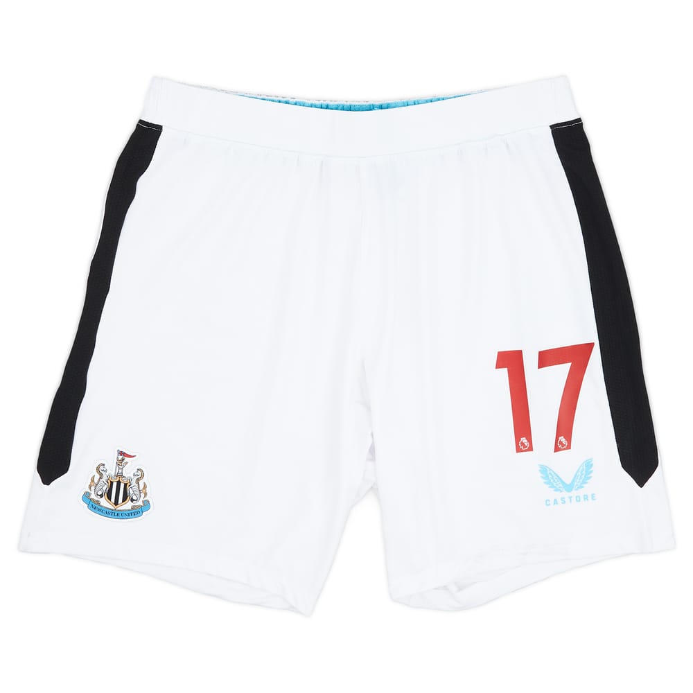 2022-23 Newcastle Player Issue Alternate Home Shorts # - As New - (L)