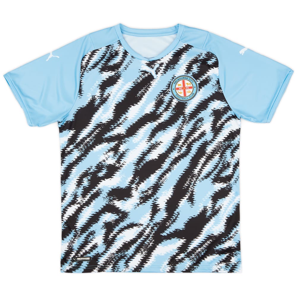 2021-22 Melbourne City Puma Pre-Match Training Shirt