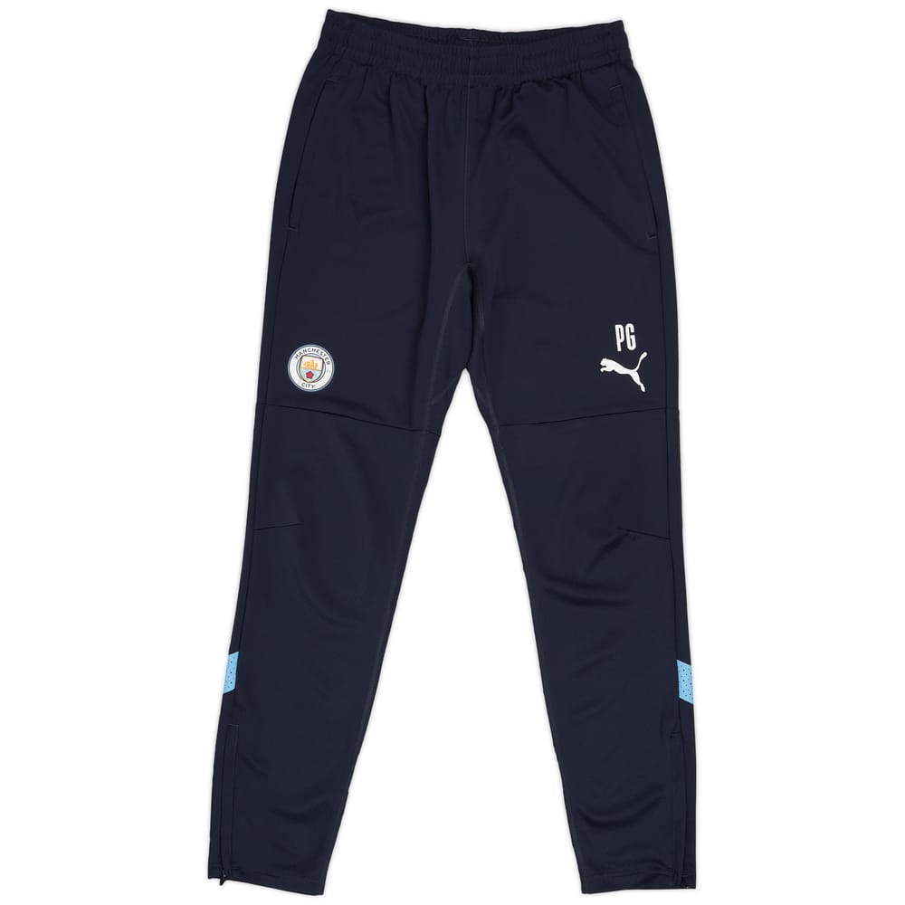 2022-23 Manchester City Staff Issue Training Pants/Bottoms 'PG' (Guardiola) - Very Good 7/10 - (M)