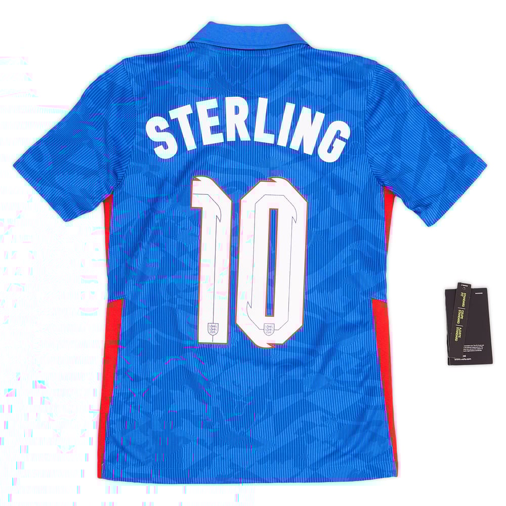 2020-21 England Away Shirt Sterling #10 (S.Kids)