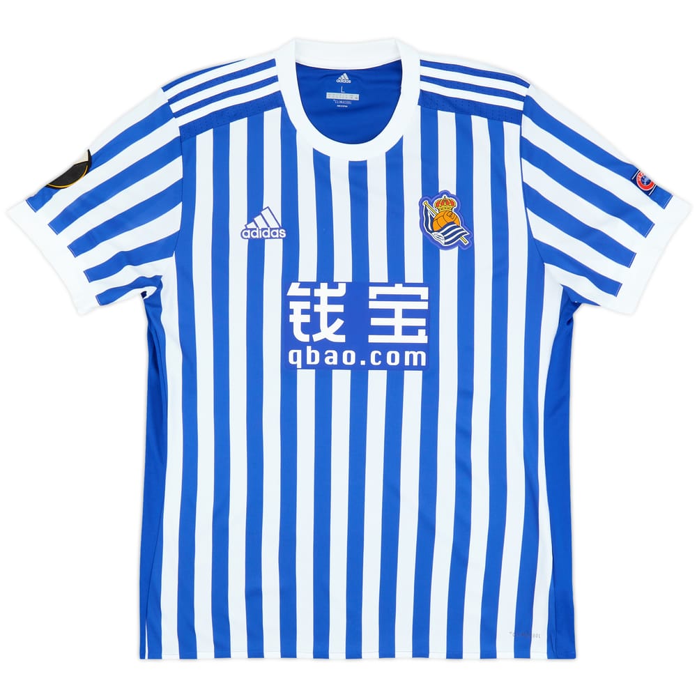 2017-18 Real Sociedad Home Shirt - As New