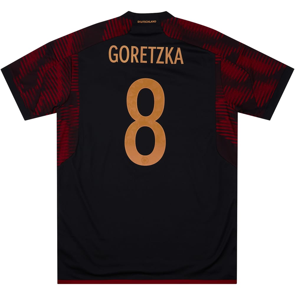 2022-23 Germany Away Shirt Goretzka #8