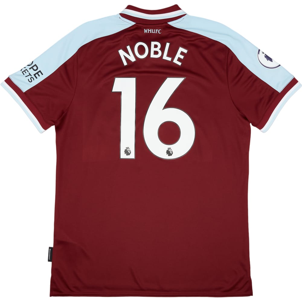 2021-22 West Ham Home Shirt Noble #16 - (XL)