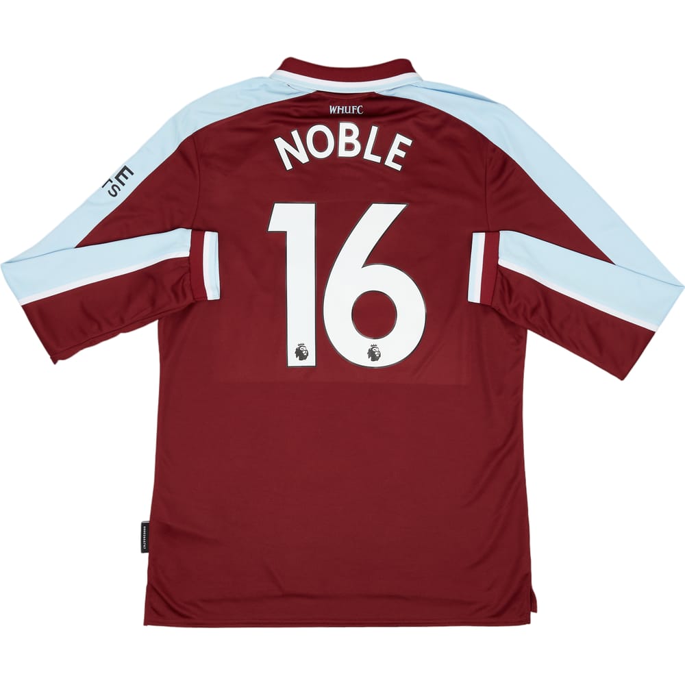 2021-22 West Ham Home L/S Shirt Noble #16 - (L)